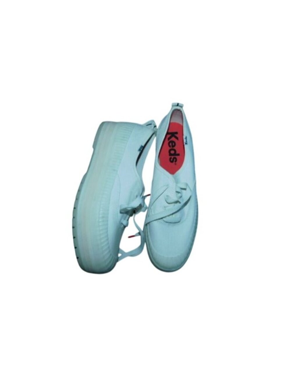 Keds Size 11 Off WhitePlatform Lace Up Sneakers Shoes CUTE